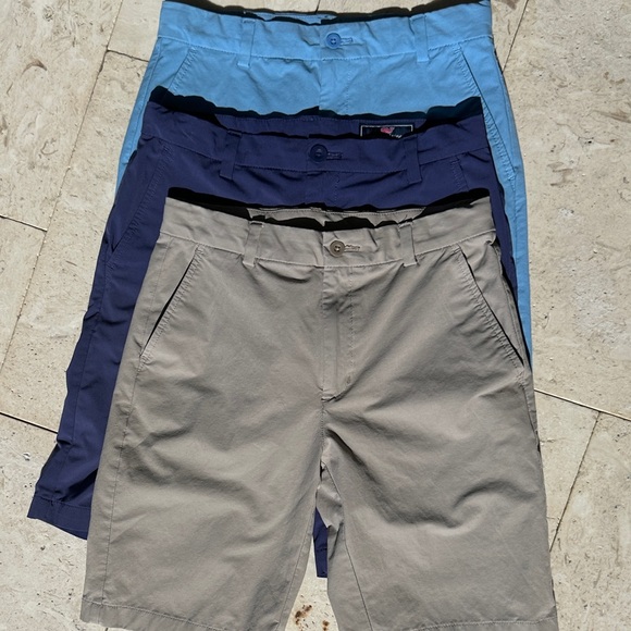 Vineyard Vines Other - Vineyard Vines Men's Shorts - Tan, Navy, Light Blue boys 14